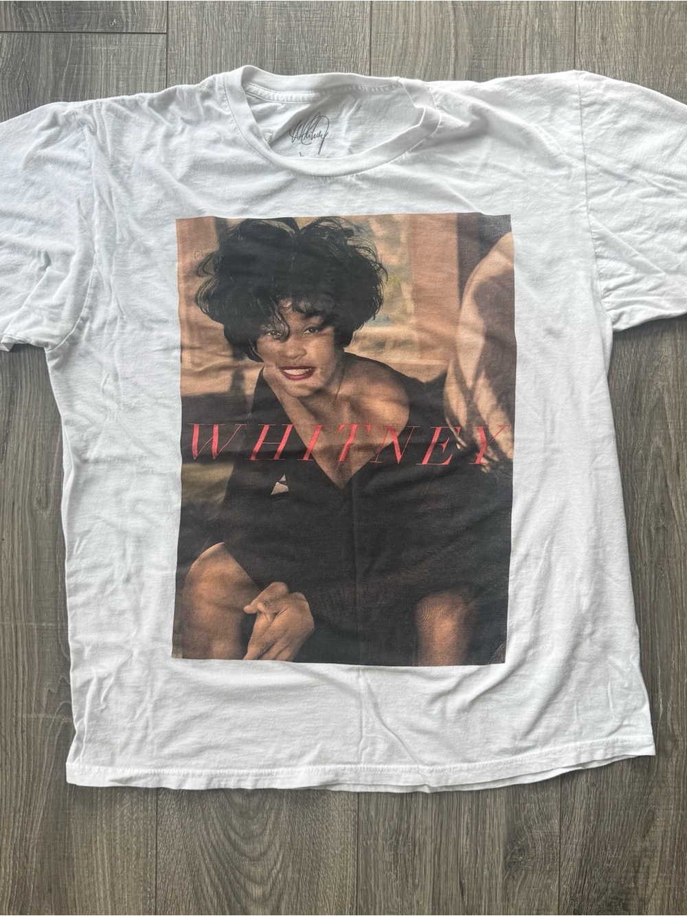 Whitney Graphic Tee - White